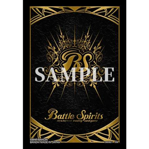 Battle Spirits Official Card Sleeve 2026 - Standard Black