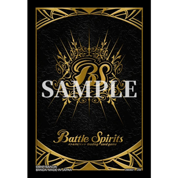 Battle Spirits Official Card Sleeve 2026 - Standard Black