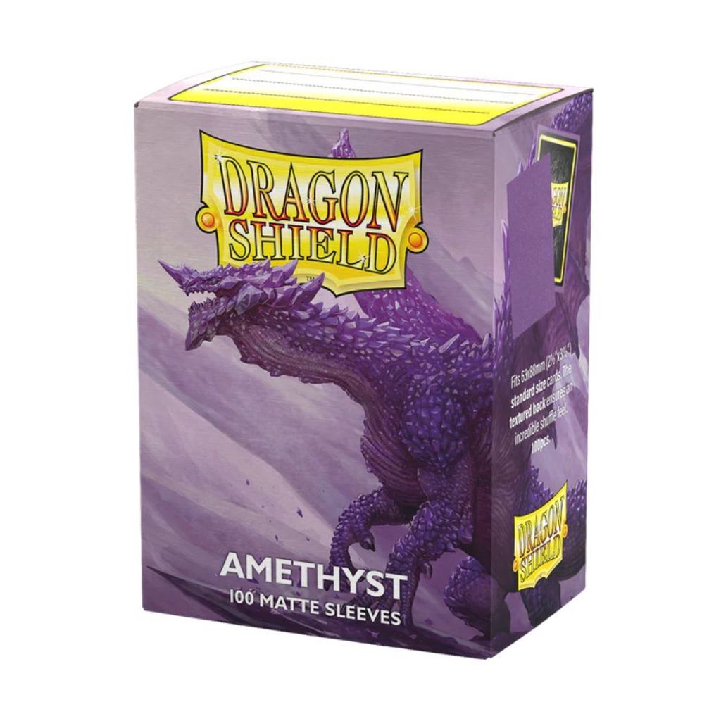 Dragon Shield Matte Sleeve Standard Size - Amethyst 3