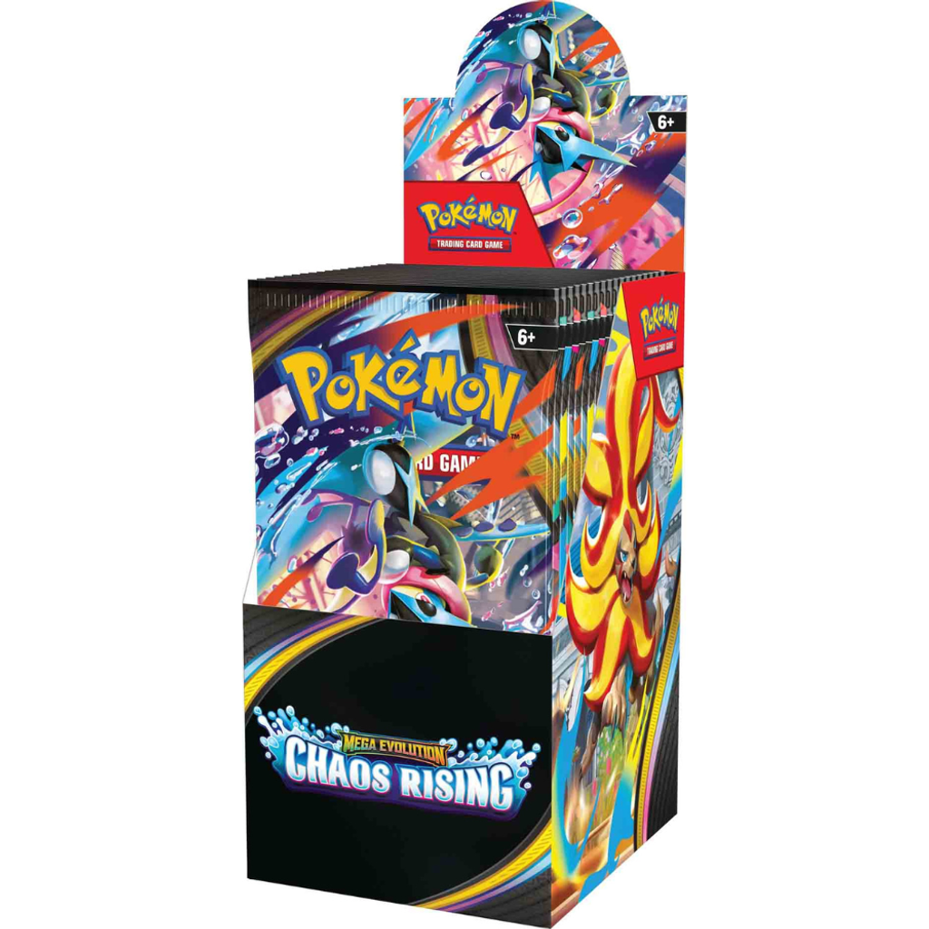 Pokemon TCG ME04 Chaos Rising Half Booster Box (18 Packs)