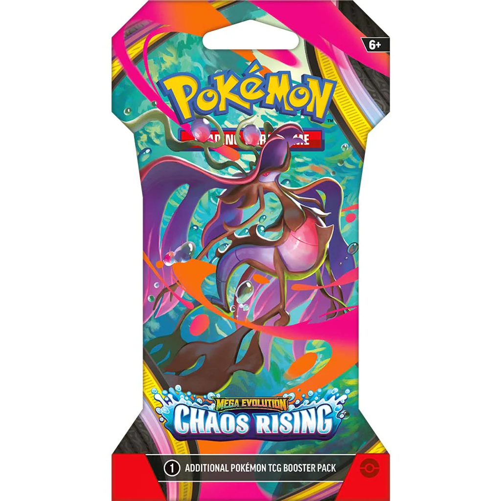 Pokemon TCG ME04 Chaos Rising Sleeved Booster Pack 4