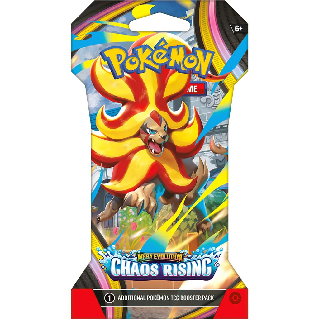 Pokemon TCG ME04 Chaos Rising Sleeved Booster Pack 2