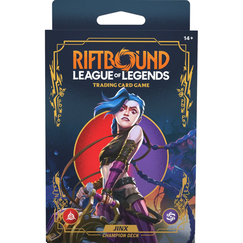 Riftbound League of Legends TCG English RB-01 Origins Champion Deck - Jinx