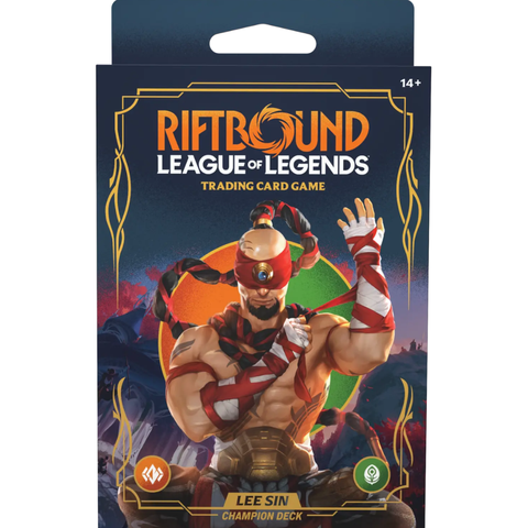 Riftbound League of Legends TCG English RB-01 Origins Champion Deck - Lee Sin