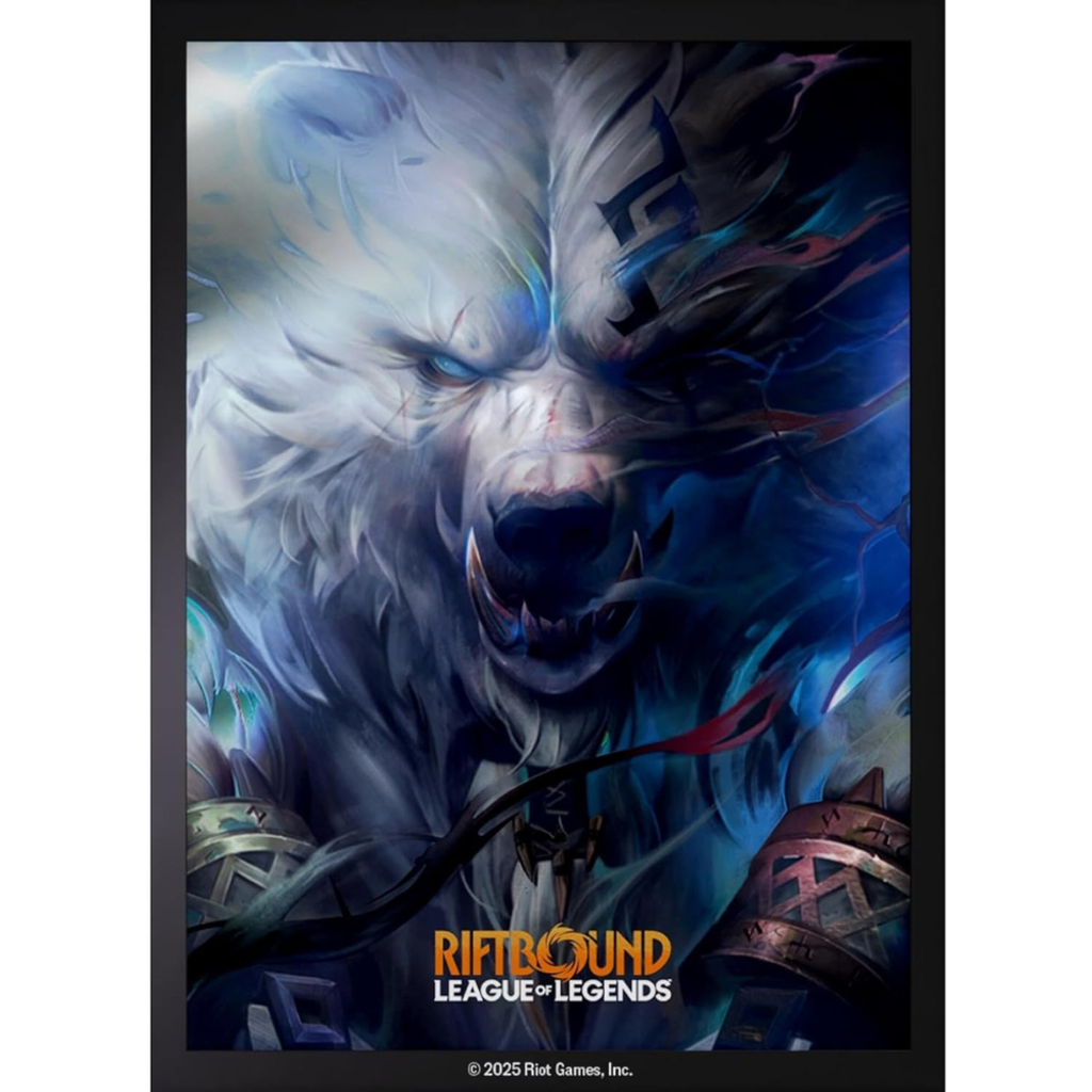 Riftbound League of Legends TCG English RB-01 Origins Card Sleeves - Volibear