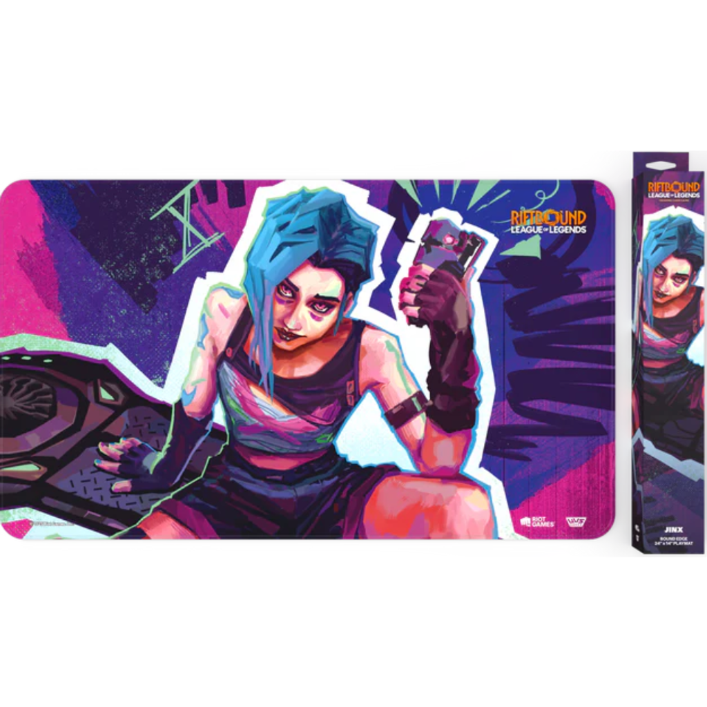 Riftbound League of Legends TCG English RB-01 Origins Playmat - Jinx