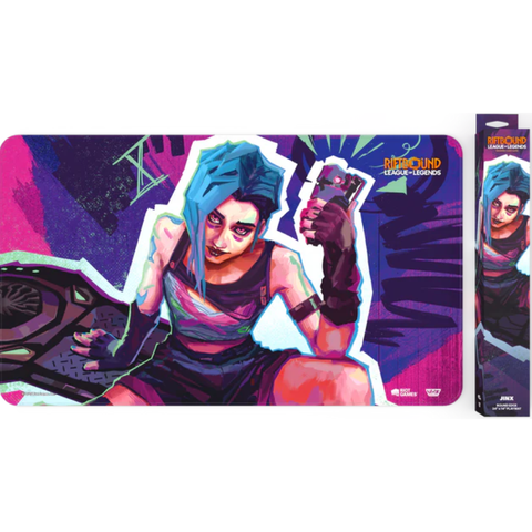 Riftbound League of Legends TCG English RB-01 Origins Playmat - Jinx