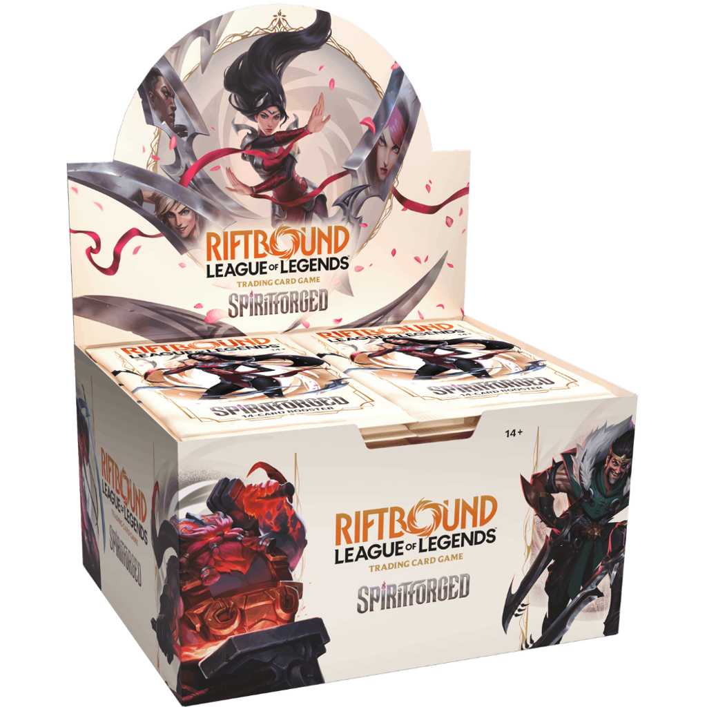 Riftbound League of Legends TCG English RB-02 Spiritforged Booster Box
