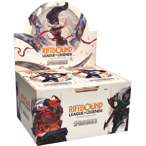 Riftbound League of Legends TCG English RB-02 Spiritforged Booster Box