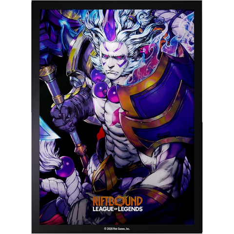 Riftbound League of Legends TCG English RB-02 Spiritforged Card Sleeves - Spirit Blossom Darius