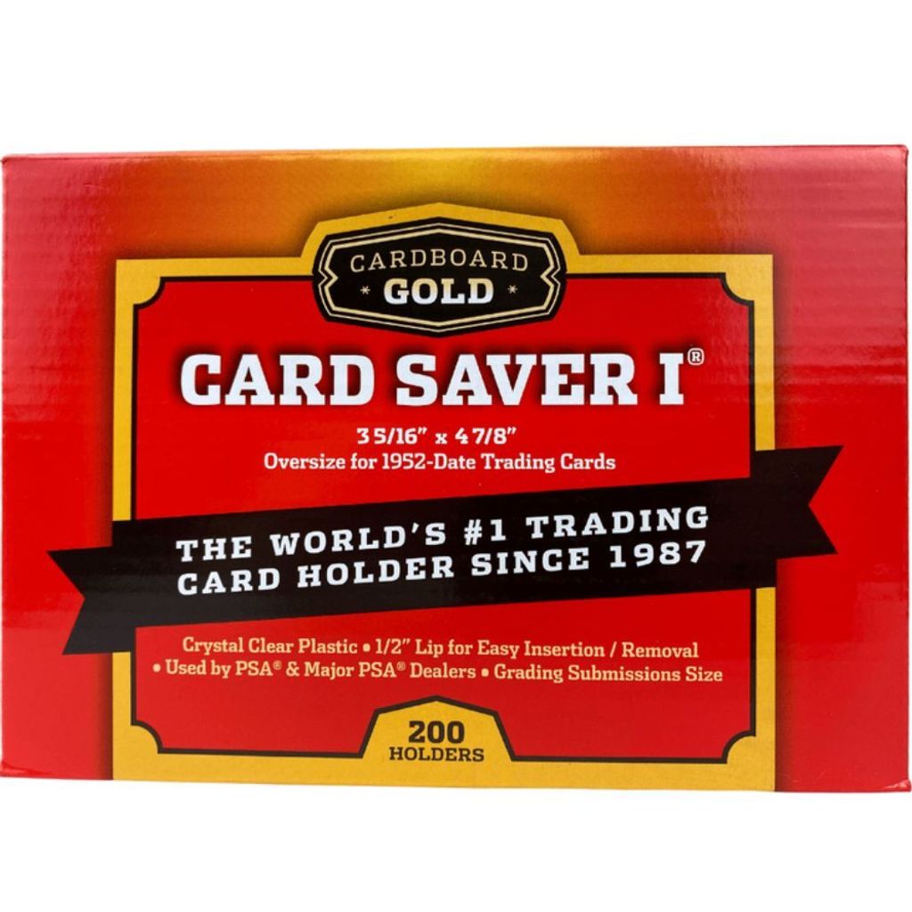 Cardboard Gold Card Saver 1