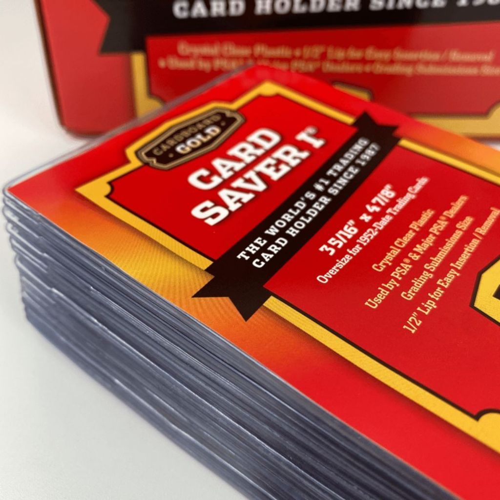 Cardboard Gold Card Saver 1 3