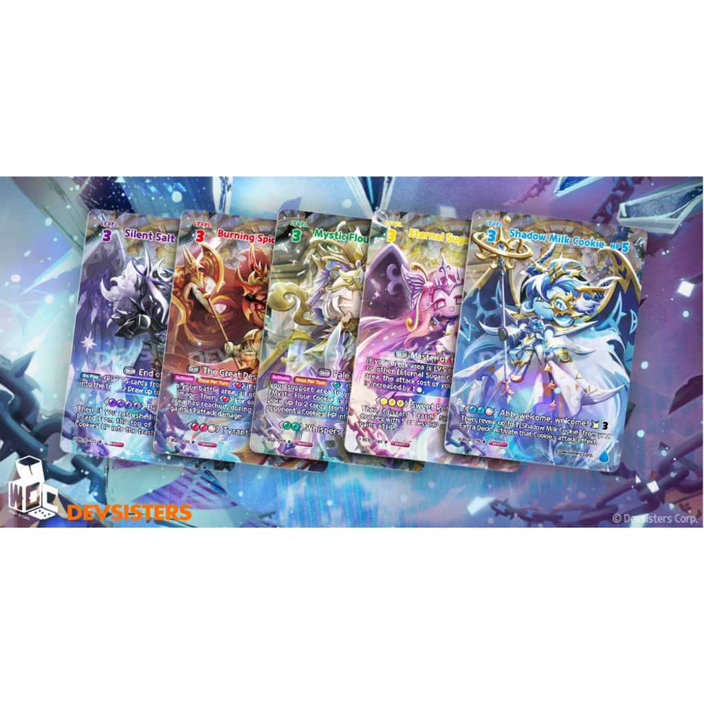 CookieRun Braverse Trading Card Game 25-26 World Championship Collectible Card Set - Beast Cookie Promo