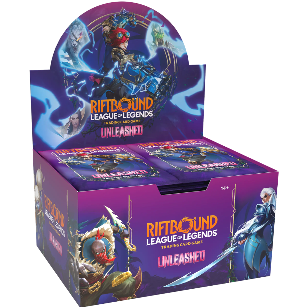 Riftbound League of Legends TCG English RB-03 Unleashed Booster Box