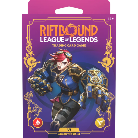 Riftbound League of Legends TCG English RB-03 Unleashed Champion Deck - Vi
