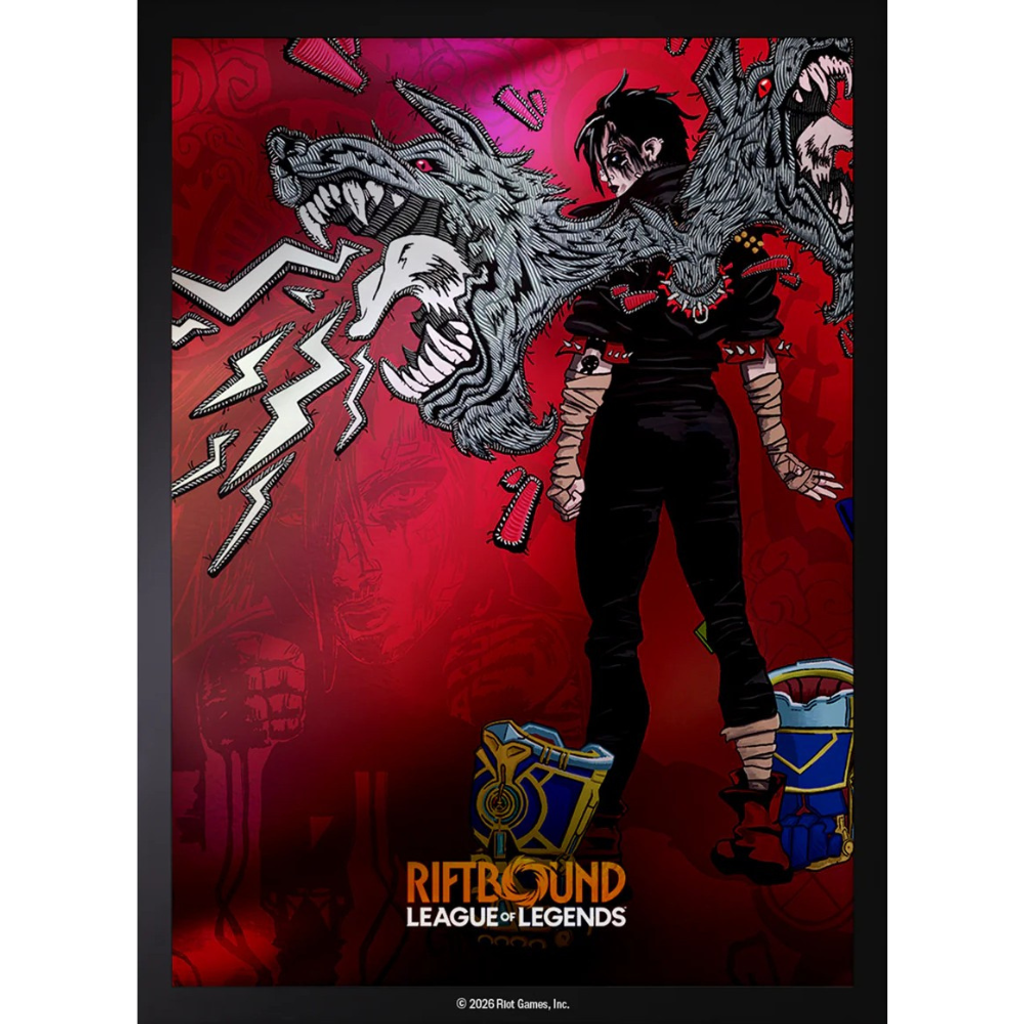 Riftbound League of Legends TCG English RB-03 Unleashed Card Sleeves - Vi Piltover Enforcer