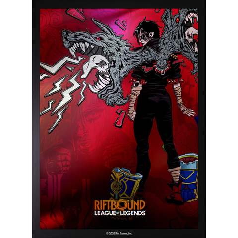 Riftbound League of Legends TCG English RB-03 Unleashed Card Sleeves - Vi Piltover Enforcer