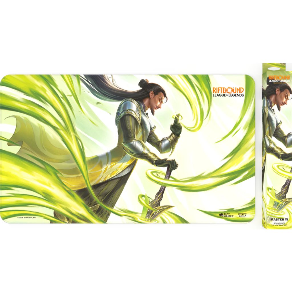 Riftbound League of Legends TCG English RB-03 Unleashed Playmat - Master Yi Wuju Master