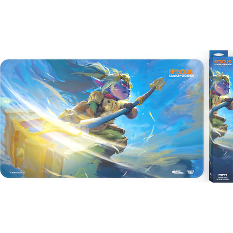 Riftbound League of Legends TCG English RB-03 Unleashed Playmat - Poppy Keeper of the Hammer