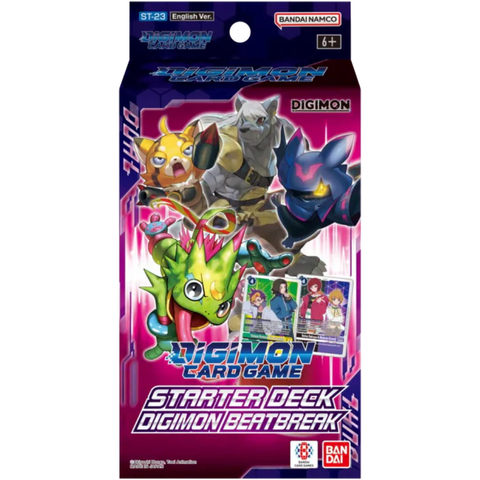 Digimon Card Game English Starter Deck ST23 Digimon Beatbreak