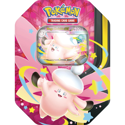 Pokemon TCG Mega Clafable ex Tin