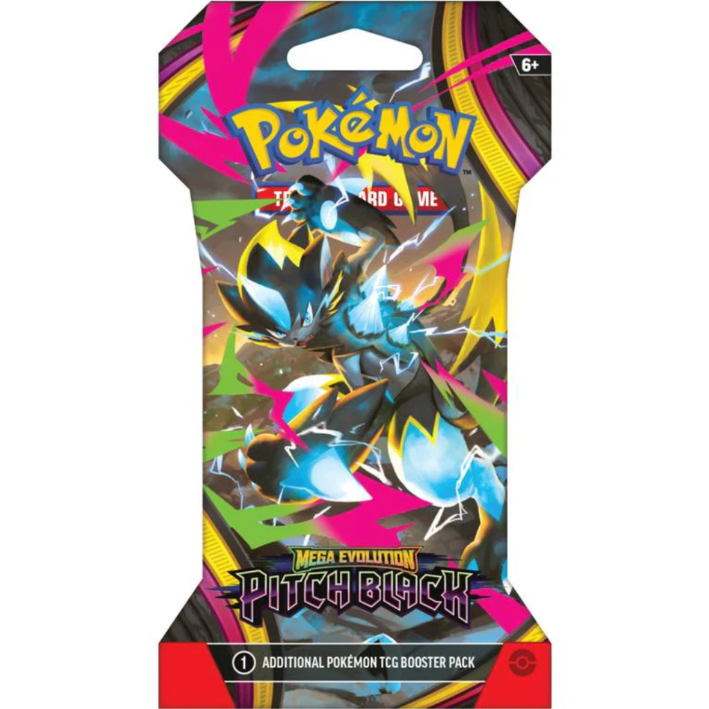 Pokemon TCG ME05 Pitch Black Sleeved Booster Pack 2