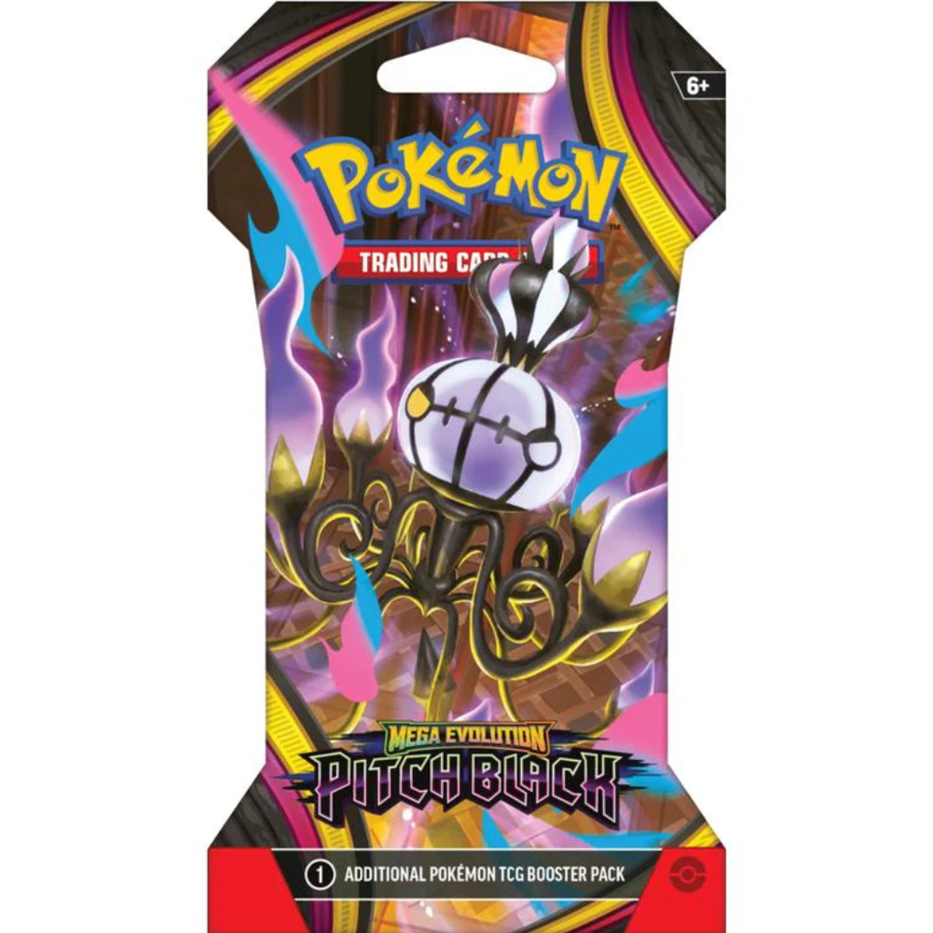 Pokemon TCG ME05 Pitch Black Sleeved Booster Pack 3