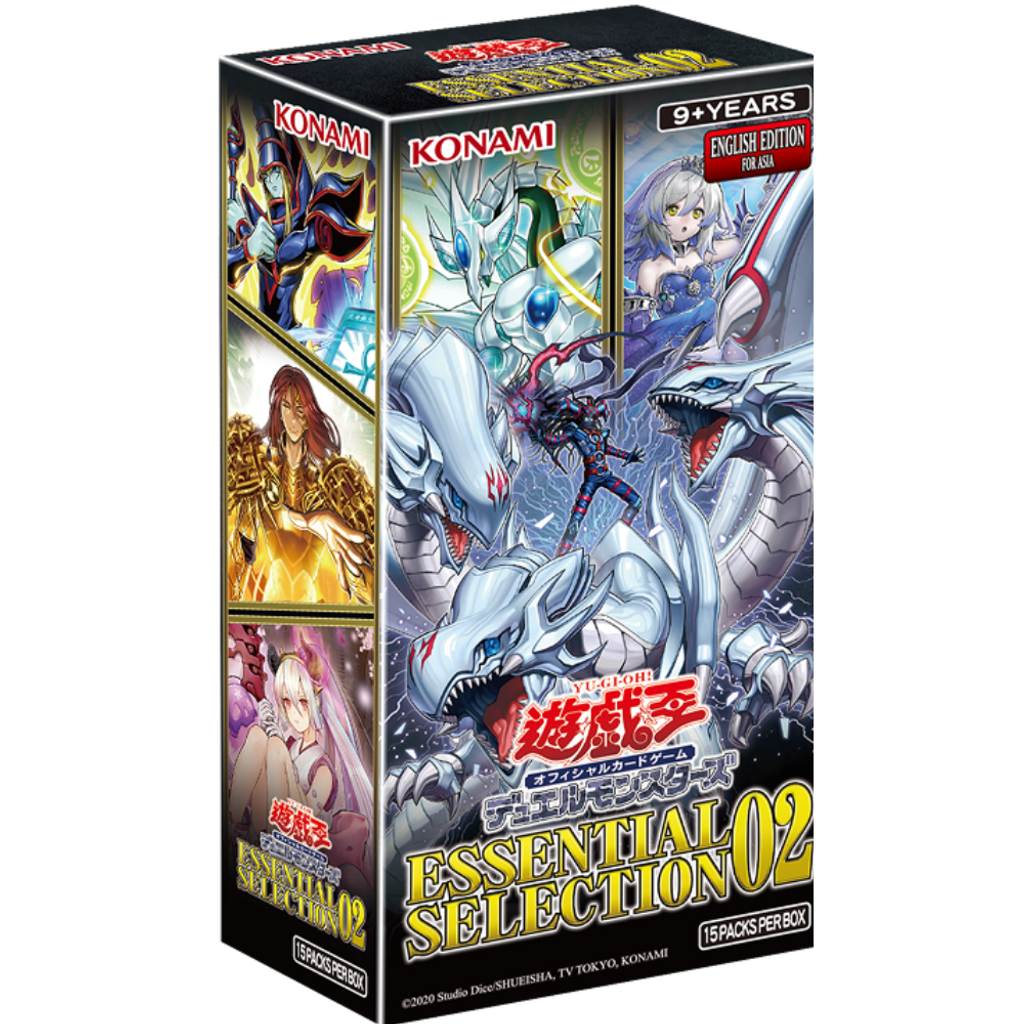 Yu Gi Oh! Official Card Game Duel Monsters English Edition Essential Selection 02 Booster Box