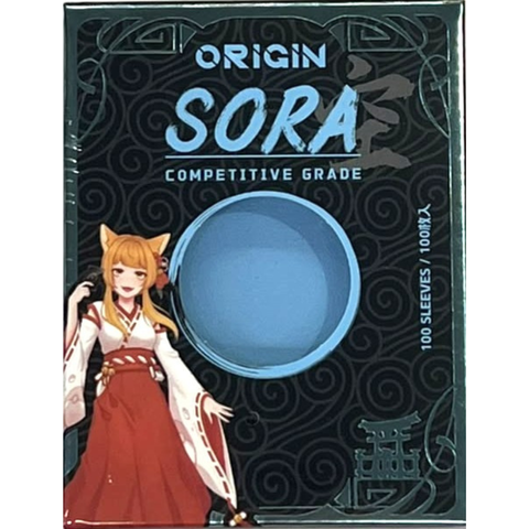 Mamoru Origin Sora Matte Pastel Blue Standard Size 100pcs 66.5x92mm