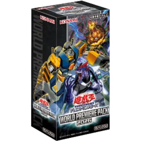 Yu Gi Oh! Official Card Game Duel Monsters World Premiere Pack 2026 Booster Box