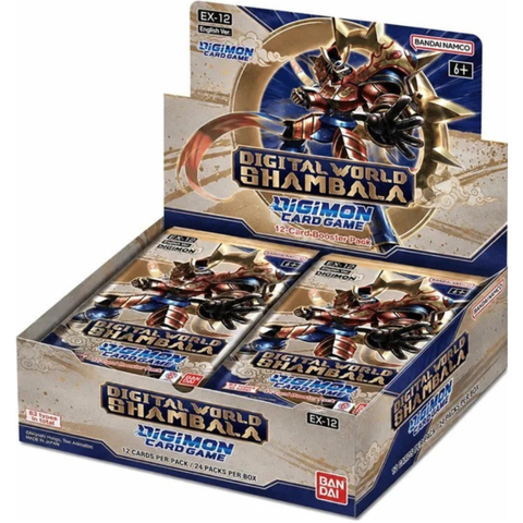 Digimon Card Game English EX12 Digital World Shambala Booster Box