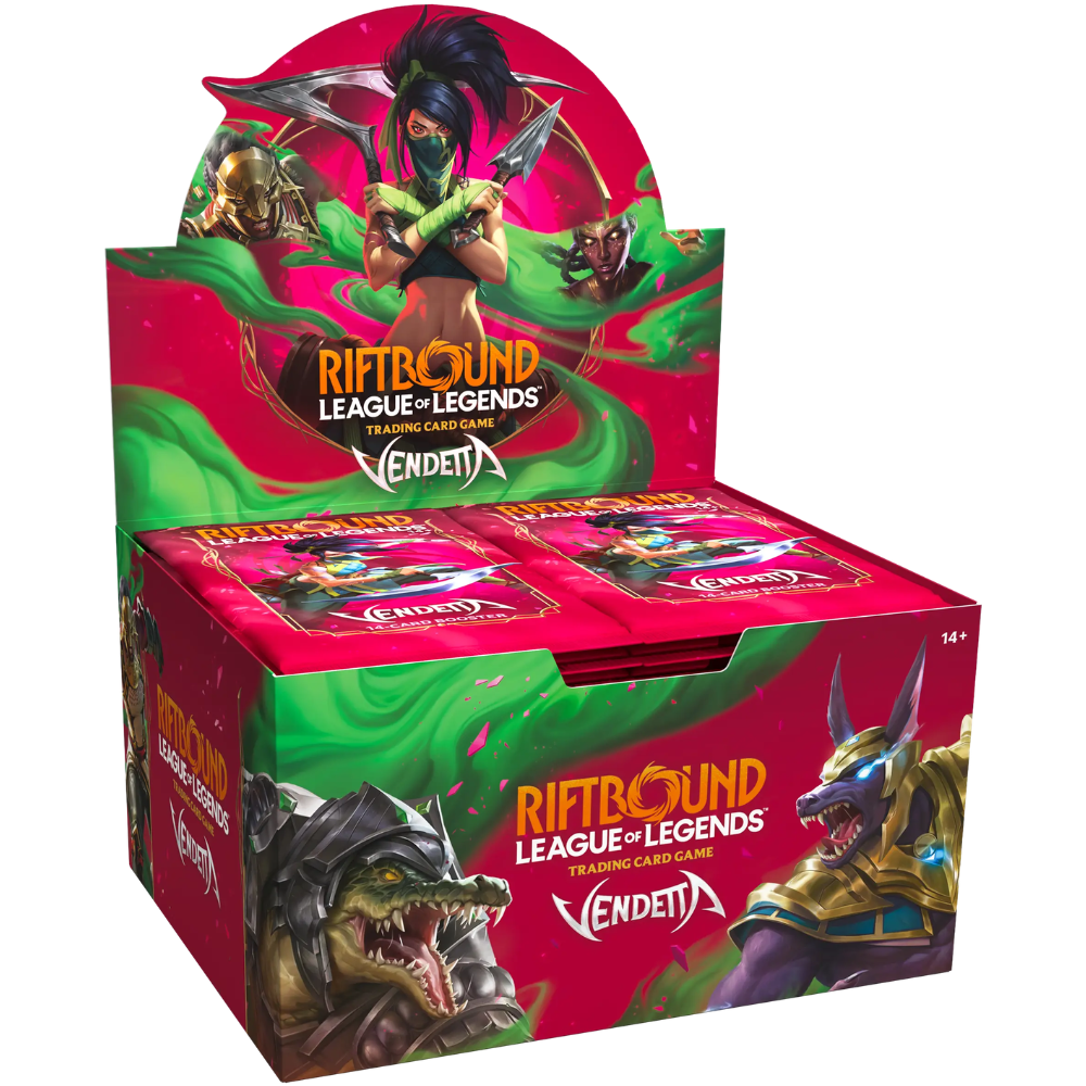 Riftbound League of Legends TCG English RB-04 Vendetta Booster Box