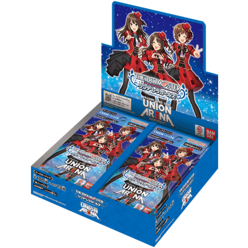 Union Arena Trading Card Game UA55BT THE iDOLM@STER Cinderella Girls Booster Box