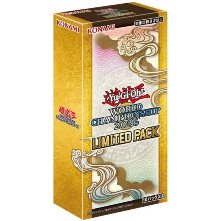 Yu Gi Oh! Official Card Game Duel Monsters World Championship 2026 Limited Pack Booster Box