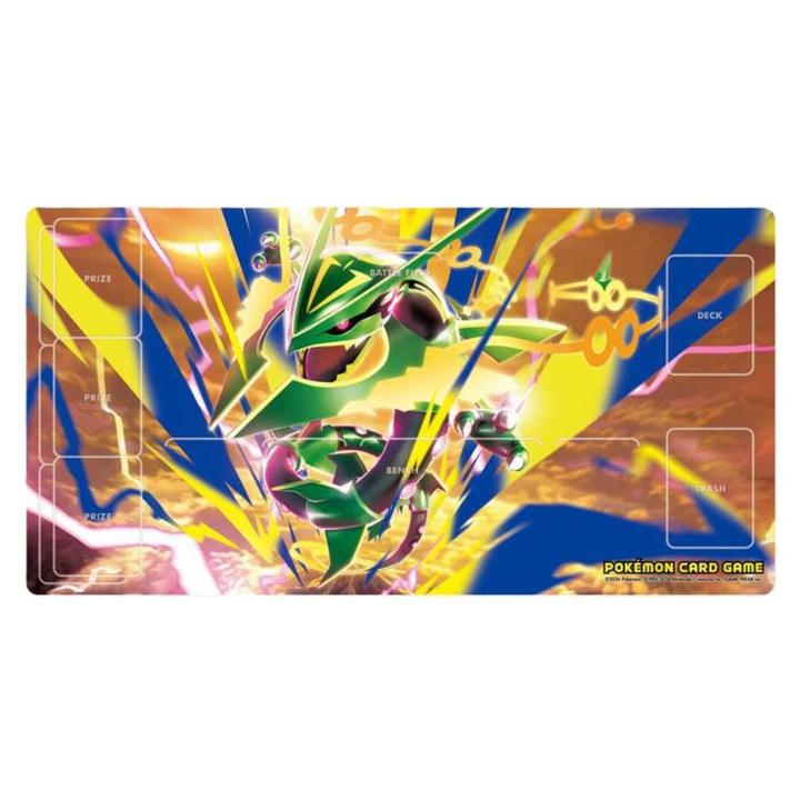 Pokemon TCG Rubber Playmat Mega Rayquaza