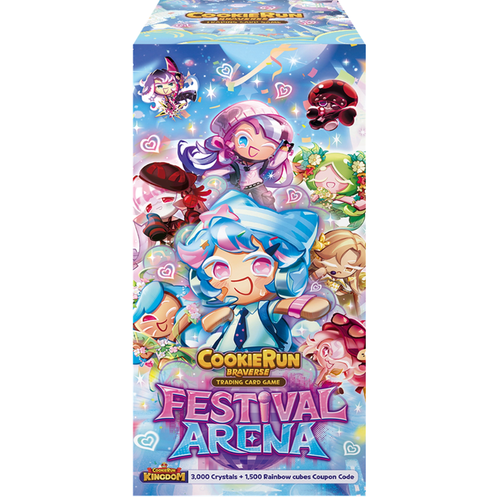 CookieRun Braverse Trading Card Game BS12 Festival Arena Booster Box
