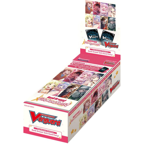 Cardfight!! Vanguard English VGE-DZ-TBP01 Title Booster Premium BanG Dream! Girls Band Party! Booster Box