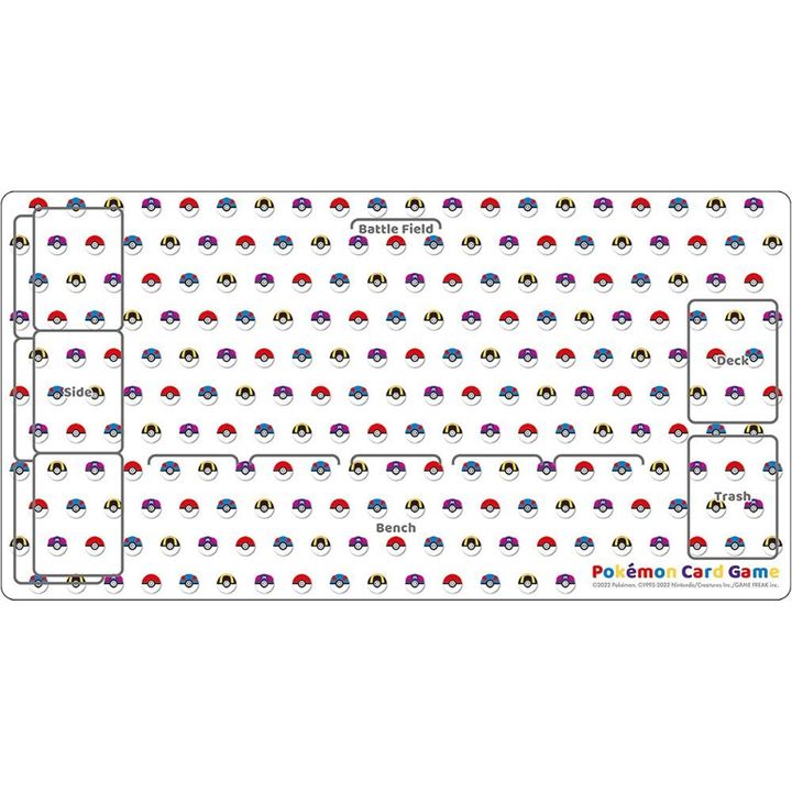 Pokemon Pokeball Rubber Playmat 2
