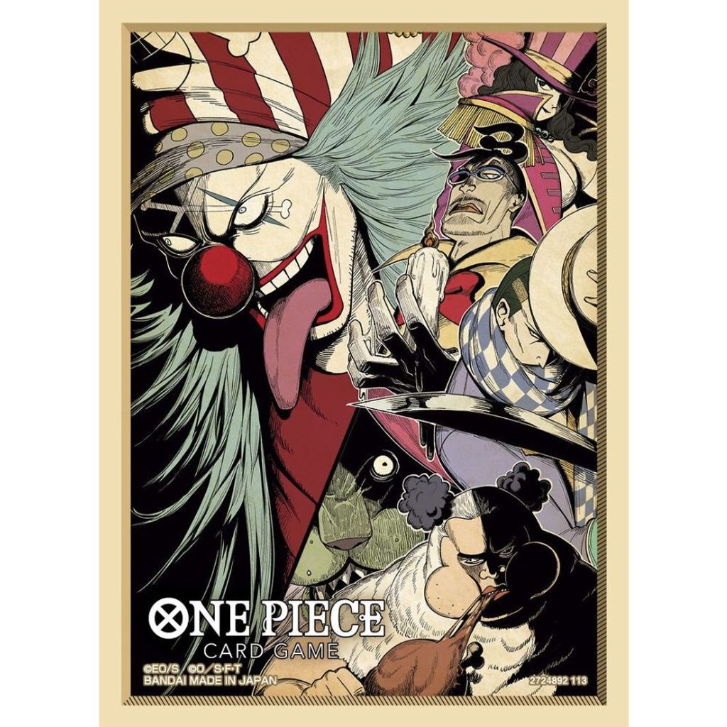 One Piece Card Game Official Card Sleeve Limited Edition Buggy's Delivery