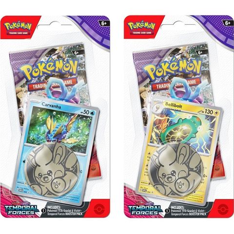 SV05 Scarlet & Violet-Temporal Forces Checklane Blister Cover