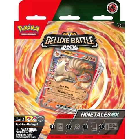 ex Deluxe Battle Deck Ninetales Front