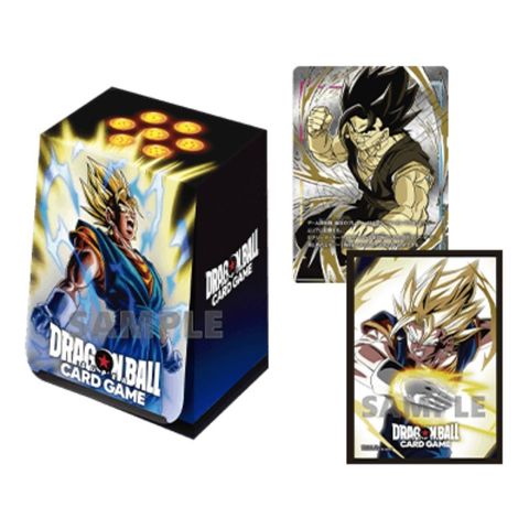 Dragon Ball Super Fusion World Official Card Case and Card Sleeve Set 02 Vegito