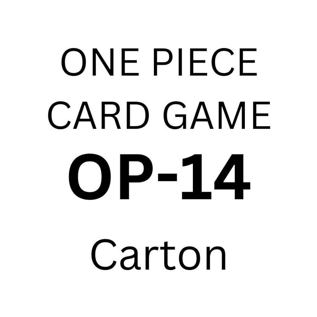 OP-14 Carton