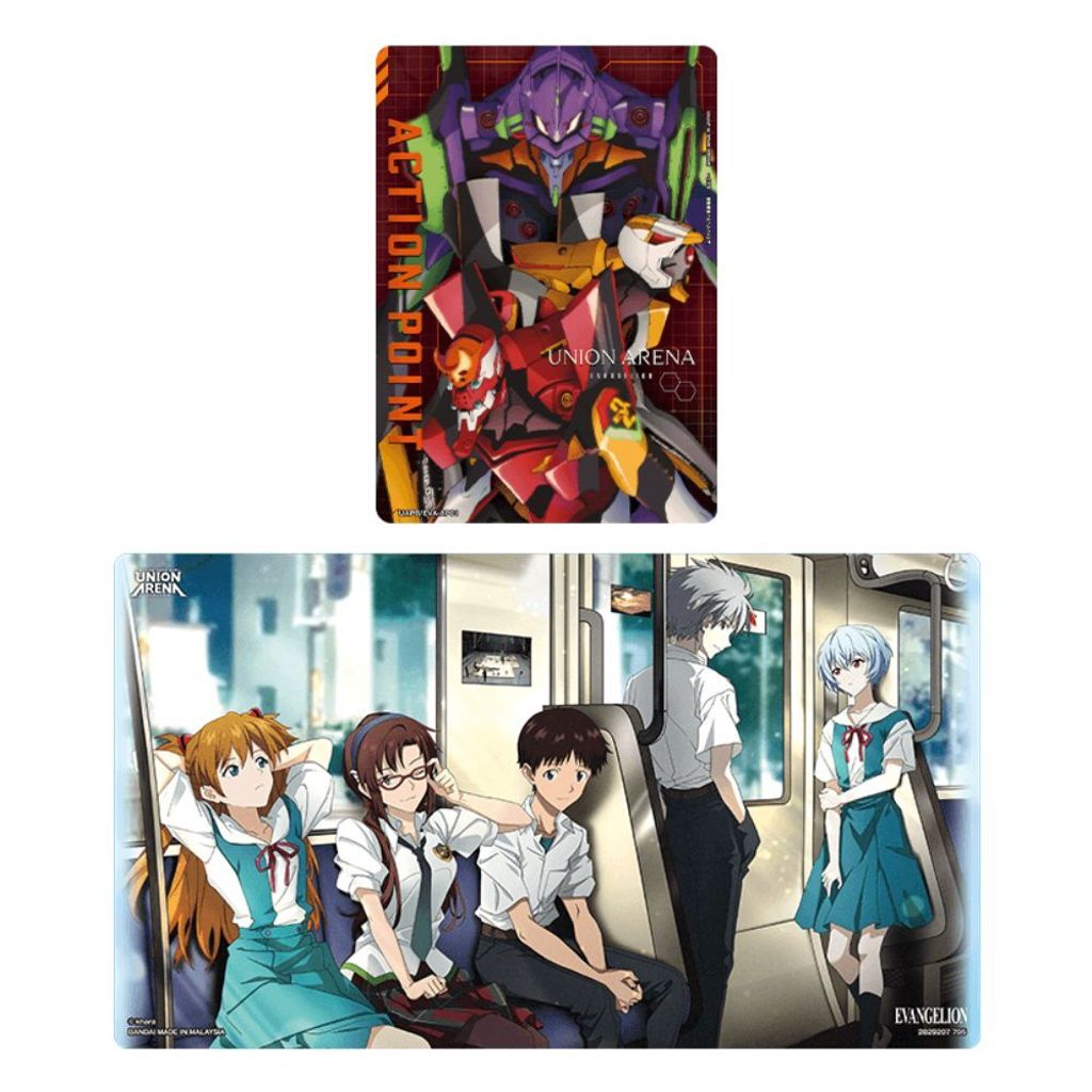 Playmat & Action Point Cards Set - Evangelion