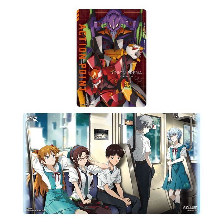 Playmat & Action Point Cards Set - Evangelion