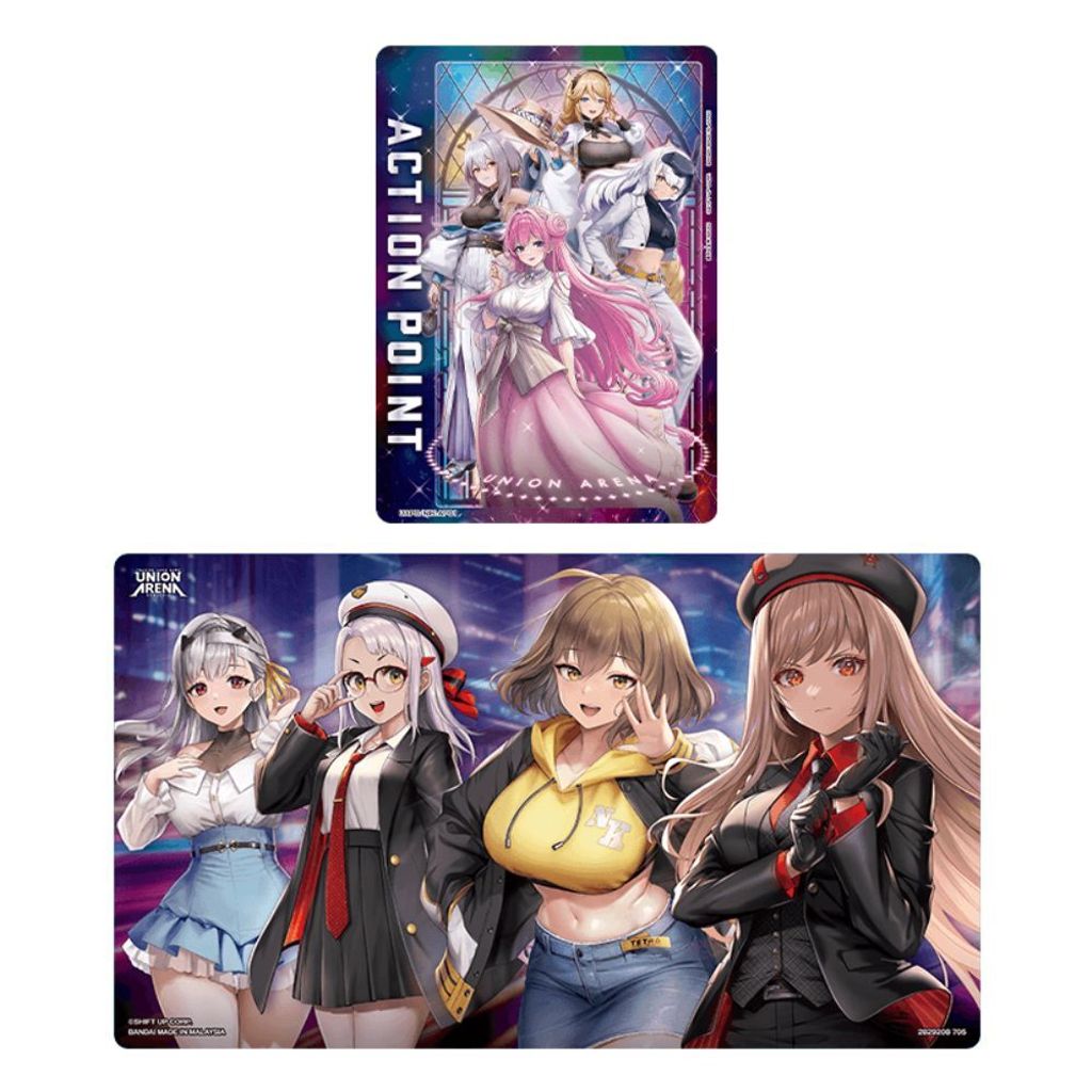 Playmat & Action Point Cards Set - Nikke
