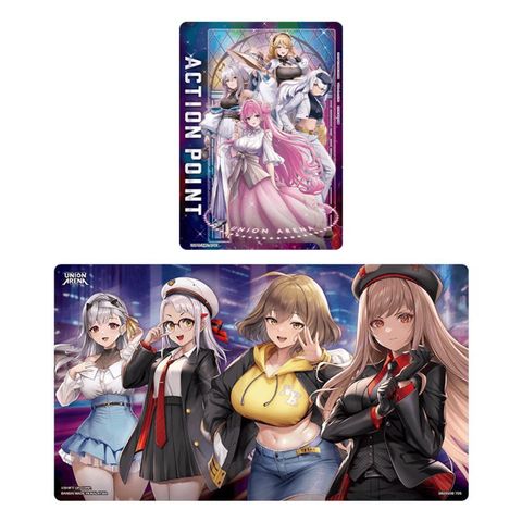 Playmat & Action Point Cards Set - Nikke