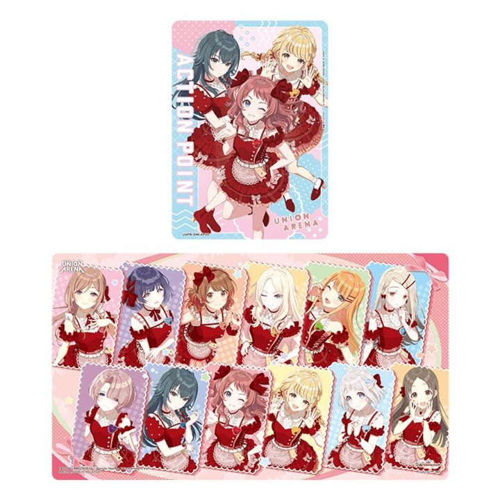 Playmat & Action Point Cards Set - Idolmaster Gakuen