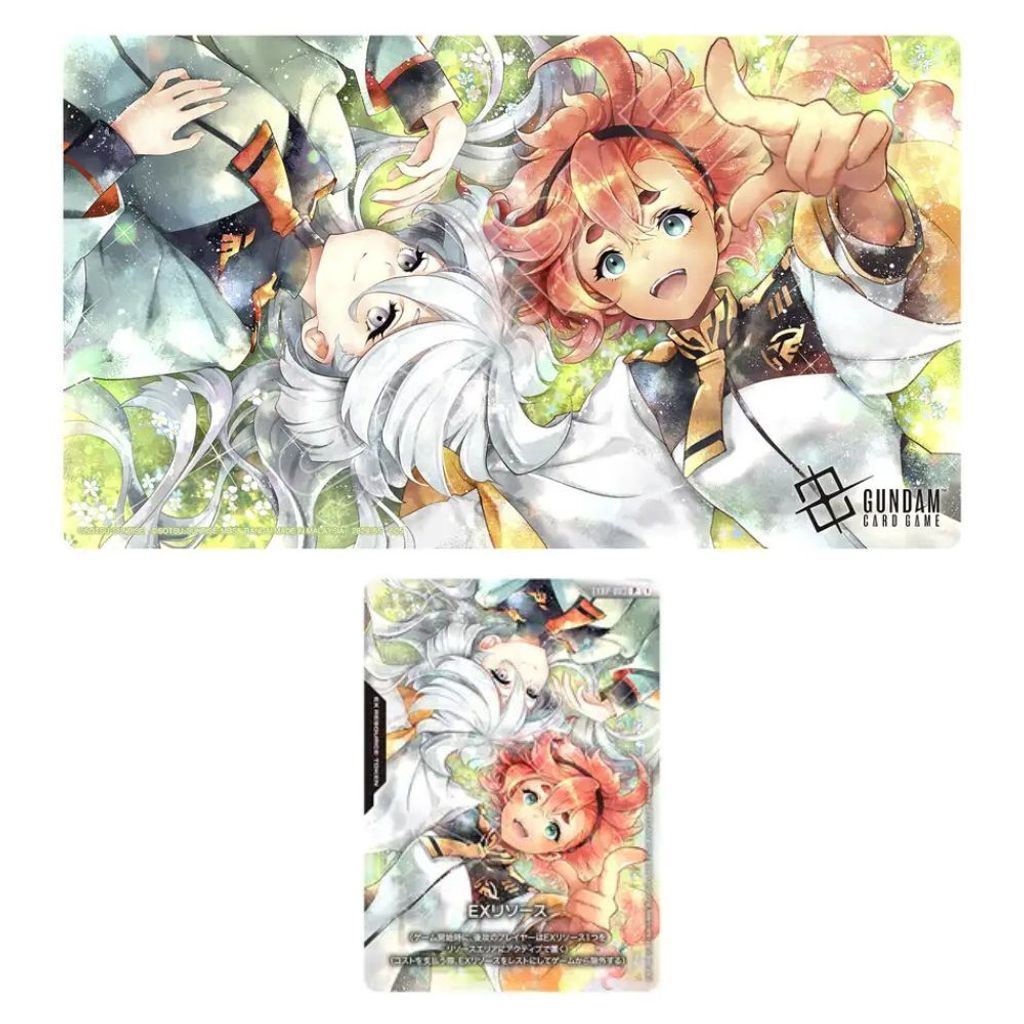 Official Playmat & Card Set Suletta & Miorine
