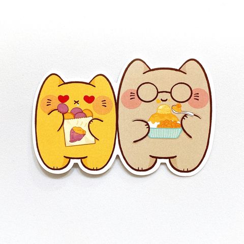 地瓜球&芒果冰